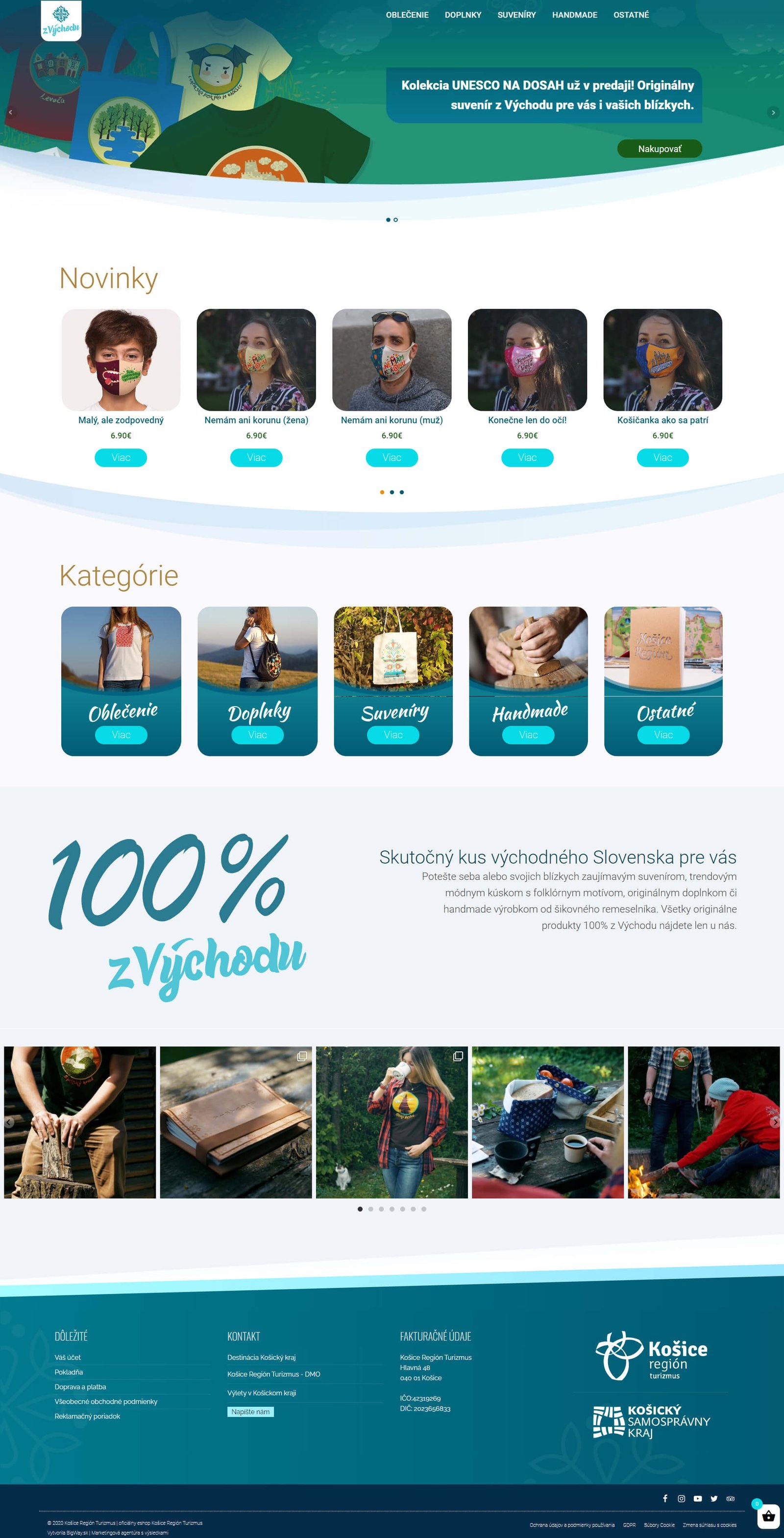 Tvorba E-shopu pre produkty z Východu