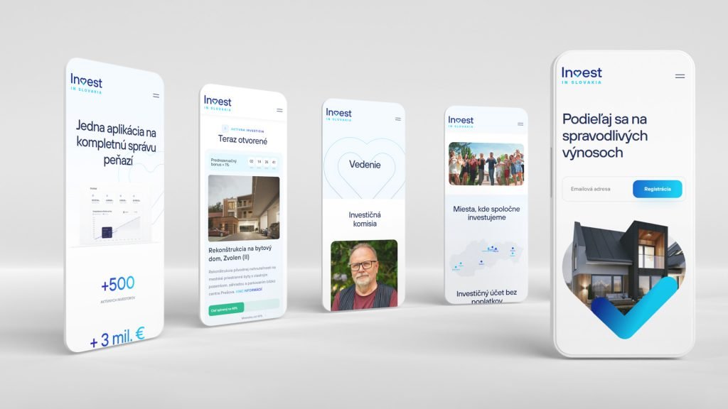 Tvorba moderného webu pre slovenský Fintech