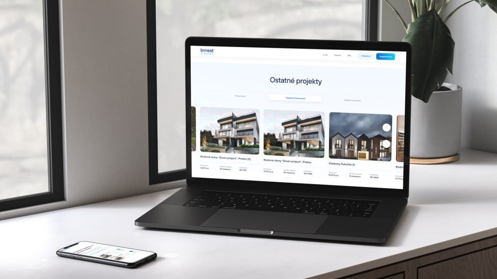 Tvprba moderného webu na mieru pre developérske projekty